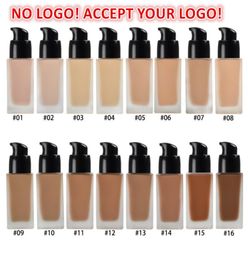 No Brand Face Bases Customised Liquid Foundation Cream Full Coverage Concealer Oil control Easy to Wear Soft Facial Makeup7106817