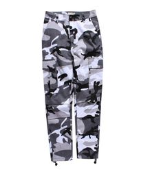 Camouflage Men039s Cargo Pants Full Length 2017 Spring Multy Camo Hip Hop Pants Men Women Streetwear Toursers Men 8 Colors6346509