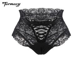 Amazing Sexy Panties Women High Waist Lace Thongs and G Strings Underwear Ladies Hollow Out Underpants Intimates Lingerie2348161