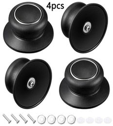 Mats Pads 4Pcs Universal Replacement Kitchen Cookware Pot Pan Lid Hand Grip Knob Handle Cover Accessories8145635