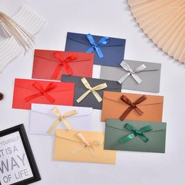 Gift Wrap 50pcs Envelopes For Wedding Invitations Business 250g Pearlescent Paper Colourful Stationery Supplies Postcards Extract Envelope