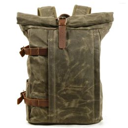 Backpack Outdoor Leisure Fashion Trend College Student Bag Computer Men's Motorcycle Tide Female Mountaineering