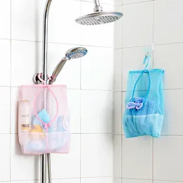 Storage Bags Bathroom Soap Towel Sewage Net Bag Hanging Balcony Socks Underwear Clothes Basket Kitchen