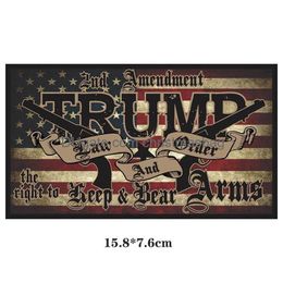 Other Festive & Party Supplies 2024 U.S. Presidential Election Trump Car Sticker Law And Order Gun Second Amendment Stickers Drop Deli Dhuey