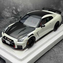 Diecast Model Cars AUTOart 1 18 FOR Nissan GT-R35 NISMO 2022 SPECIAL EDITION Sports car model Car model Holiday gift Static ornament Y240520EQMG