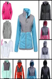 Women Down Fleece Jackets Coats Windproof Warm Soft Shell Sportswear Women Men Kids Sportswear Pink White Coats8199219