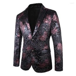 Men's Suits 2024 Fashion European And American British Style Velvet Perm Leisure Officiate Gentleman Wedding Man Blazer