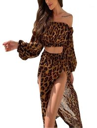 Women Mesh Two Piece Swimwear Beach Dresses Sheer Bikini Coverups Set Seethrough Long Sleeve Crop Tops Cover Up Skirts Women031394111