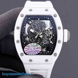 Functional RM Wrist Watch Movement Automatic Luxury Mens Mechanical Watch Wine Barrel Rm055 Series