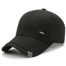 Mens Women Cotton Baseball Cap Summer Adjustable Dad Hat Plain Black Trucker Hat Golf Low Profile Hat