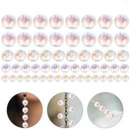 Vases 100 Pcs Transparent Ab Colored Beads Crystal Jewelry Making Small Glass Aldult Clear Assorted For Adults