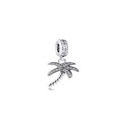 Other 100% 925 Sterling Sier Original Beads Palm Tree Charm Diy Jewelry For Women Fits P European Charms Bracelet1763275 Drop Deliver Dhkic