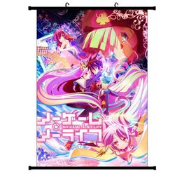 Paintings Japanese Anime No Game Life Canvas Scroll Painting Living Room Home Wall Print Modern Art Decoration Poster5814843