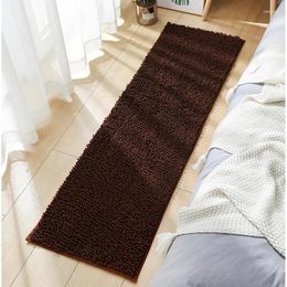 Carpets 2024 Plush Floor Ottoman Absorbent Foot Mat Entry Door Household