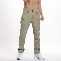 Men's Pants Summer Cargo Sweatpants Mens Tear Basketball Casual Training Pant Warm Up Loose Open Leg Men Clothing