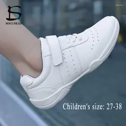 Dance Shoes Children Sneakers Competitive Aerobics Kids Shoe Women Fitness Sports Girls Jazz Modern Square Size 27-38