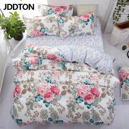 Bedding Sets JDDTON 2024 Romantic Garden Lovely And Fashion Bed Linen Duvet Cover Set AB Side Sheet Pillowcase BE101