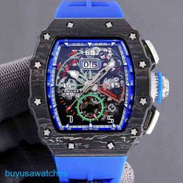 Functional RM Wrist Watch Rm11-04 Series 2824 Automatic Mechanical Carb