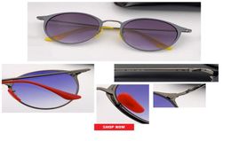 2019 new round metal Frame Quality Alloy Men Sunglasses top Brand Design circle Male uv protection mirrored Sun Glasses Driving1075346