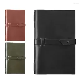 Kitchen Storage Leather Carte Covers Cover With Belt For Restaurants Wear-Resistant El Menus Sleeves Oil-Proof Folder