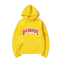the Screw Thread Cuff Hoodies Streetwear Backwoods Hoodie Sweatshirt Men Fashion Autumn Winter Hip Hop Hoodie Pullover Hoody Q12228441678
