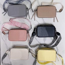 Hip Crossbody Bags Designer Bag Women Camera Bag Shoulder Strap Leather Handbag Matching Single Messenger bag 220920