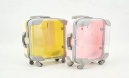 3D Mink False Eyelashes Packaging Box Luggage Pink Yellow Lashes Suitcase Luxury Eye Lash Packing Fluffy Curly Case Empty Multifun5281291