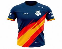 men039s TShirts 2021 G2 National Team Jersey Esports Supporter Tshirt League Of Legends Uniform Shirt Spain Sleeve Style V2A7450220