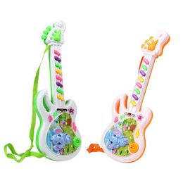Guitar Childrens music popular musical instrument toys childrens mini guitar bass violin saxophone model education WX