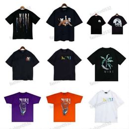 T Designer Shirt Mens T-Shirts Design T-Shirt Tshirt Spring Summer For Shirts Men Black Tees Vacation Sleeve Casual Letters Printing Tops Size Range S-Xxl 51