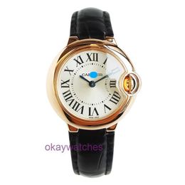 AAAA CRATRE -Designer Hochwertige automatische Uhren Reduktion Sonderangebot Blaues Ballon 18K Roségold Quarz Womens Watch With Original Box