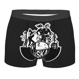 Underpants Custom Ska Record Underwear Male Printed Jamaica Music Boxer Briefs Shorts Panties Breathable