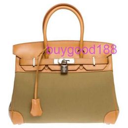 Aa Biridkkin Delicate Luxury Womens Social Designer Totes Bag Shoulder Bag Rare 30 Handbag in and Natural Leather Fashionable Commuting Handbag