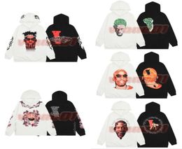 Fashion Trend Mens Hoodies Man High Street Long Sleeve Sweatershirt Womens Hip Hop Casual Hooded Hoodie Size SXL5901510