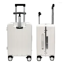 Suitcases 2024 Baby Mother Suitcase PC Double Pull Rod Lazy Sit To Ride On Trolley Luggage With Seat Cushion 20" Rolling Travel Bags