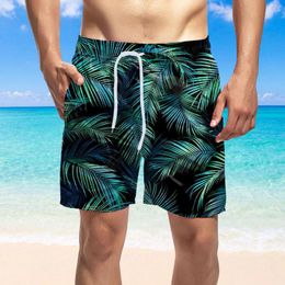 Men's Shorts Summer Special Printed Beach Short Casual Loose Fashion Tether Pocket Board Soft Men S