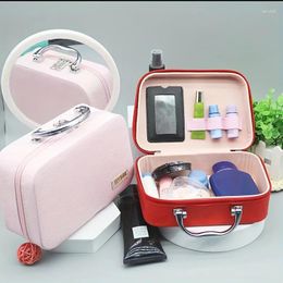 Cosmetic Bags 1PC Portable Makeup Bag With Large Capacity Instagram Style Advanced And Fashionable Case Hand Gift Handheld M