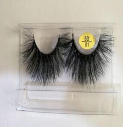 12 Stlye 25mm long 3D mink hair false eyelashes to make eyelash lengthening version by hand 4615977