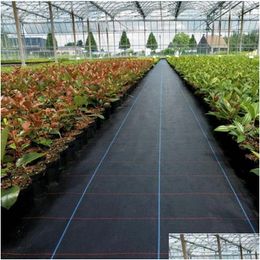 Other Garden Buildings 0.8M Width Anti Grass Mch Cloth Grape Mat Orchard Humitifing Warm Breathable Flowers Potting Plant Er Drop De Dhzrk