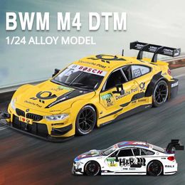 Diecast Model Cars 1 24 BMW Z4 M6 GT3 M4 DTM CSL Alloy Racing Car Model Diecasts Simulation Metal Toy Vehicles Car Model Collection Toys Gift Y240520JA5G