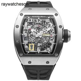 Richamills Watch Milles Watches Mens Series Rm030 Automatic Mechanical Titanium Material 50 x 42.7mm Gauge