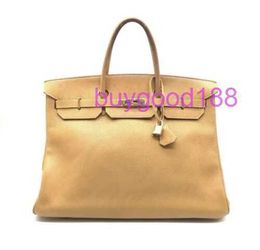 Aa Biridkkin Delicate Luxury Womens Social Designer Totes Bag Shoulder Bag 40 Natural Hardware Hand Bag Stamped Fashionable Commuting Handbag