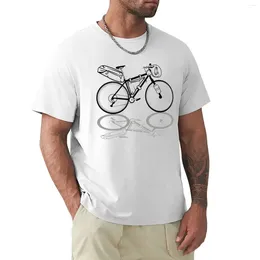 Men's Polos Bikepacking Bike T-Shirt Blacks Summer Clothes Cute Tops T Shirts For Men Pack Edition Anime Sports Fans Mens
