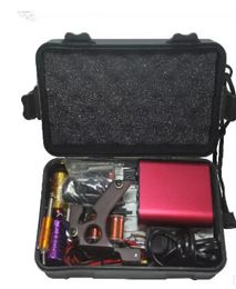 WholeTattoo Kit Professional with Quality Permanent Makeup Machine For Tattoo Equipment Cheap Red Tattoo Machines4529947