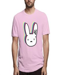 Bad Bunny Mens T Shirt Classic Design Comfortable Sweatshirts Novelty Clothing Breathable Short Sleeve Cotton Streetwear Tee S6XL7421144