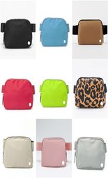 LU Bags Women Waistpacks Fanny Pack Waist Bags Gym Running Outdoor Mens Sports Travel Phone Purse Casual Belt Cross Body Bag Adjus8844392