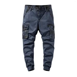 Men's Pants Free Shpping Cargo For Men Fashion Casual Solid Colour Classic Personality Clothing