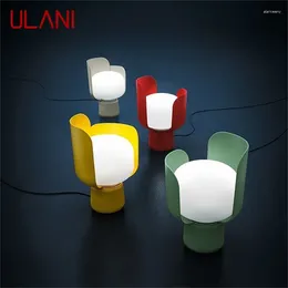 Table Lamps ULANI Nordic Creative Lamp Modern Macaroon Design Desk Lighting For Home Bedside Decoration