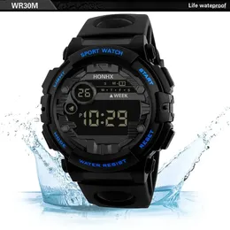 Wristwatches Men's LED Digital Watch Men Sport Watches Fitness Electronic Sports For Outdoor Outdoors Running