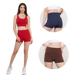 High Waist Yoga Shorts for Soft Shorts for Workout Yoga Compression Shorts Gym Running